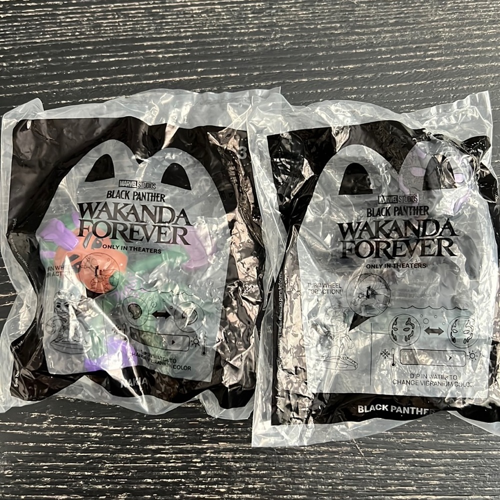 Happy meal toy Wakanda Forever